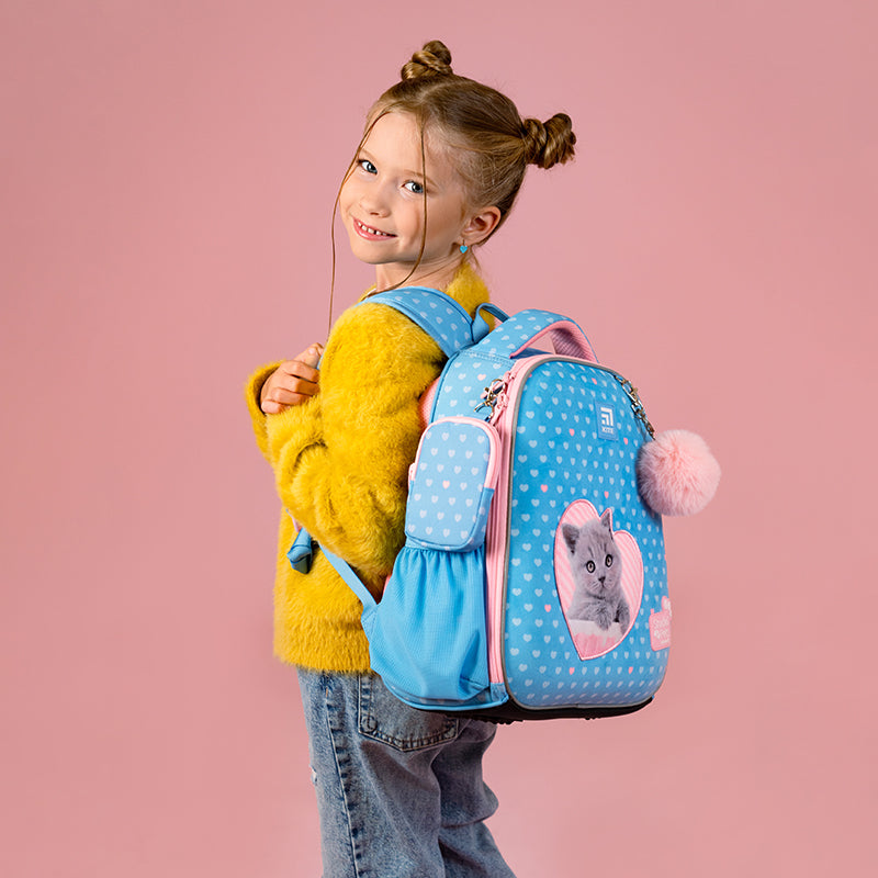 Рюкзак школьный каркасный Kite Education Studio Pets SP24-555S-1