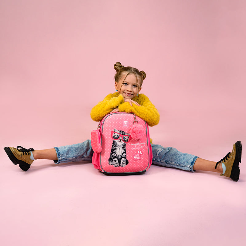 Рюкзак школьный каркасный Kite Education Studio Pets SP24-555S-2