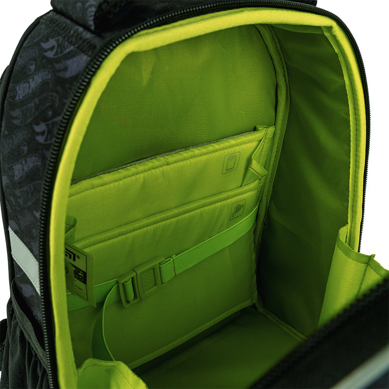 Рюкзак школьный каркасный Kite Education Hot Wheels HW24-555S