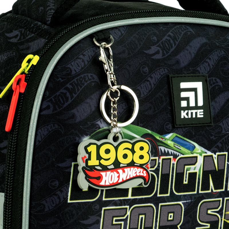 Рюкзак школьный каркасный Kite Education Hot Wheels HW24-555S