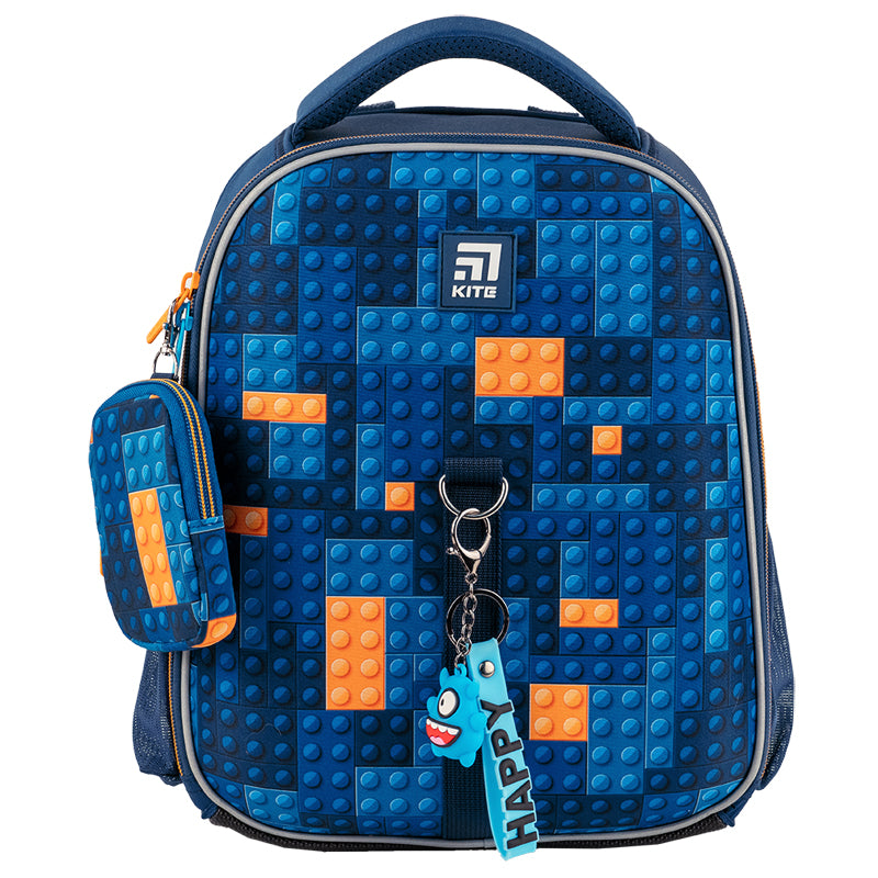 Рюкзак школьный каркасный Kite Education Blocks K24-555S-6