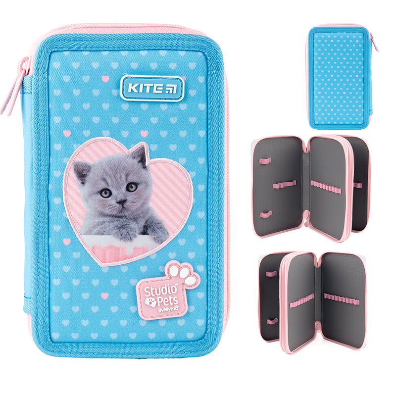 Школьный набор Kite Studio Pets SET_SP24-555S-1 (рюкзак, пенал, сумка)