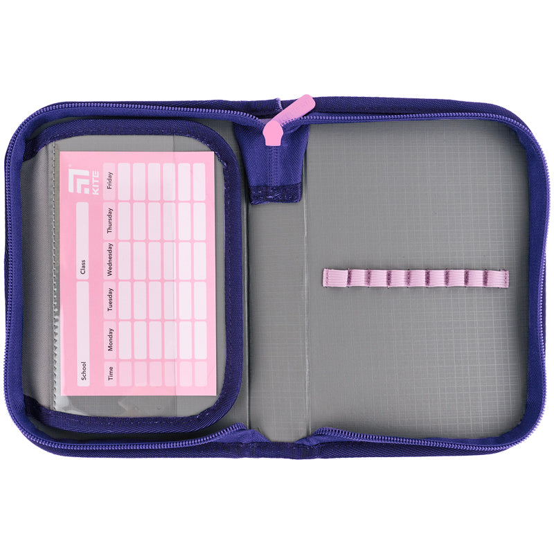 Школьный набор Kite Check and Hearts SET_K24-555S-1 (рюкзак, пенал, сумка)