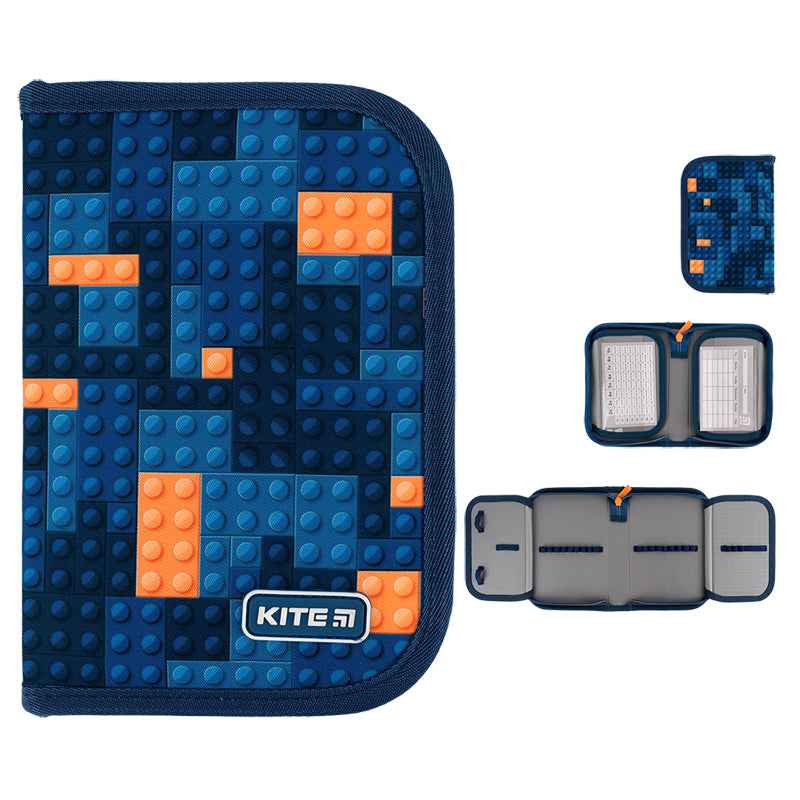 Школьный набор Kite Blocks SET_K24-555S-6 (рюкзак, пенал, сумка)
