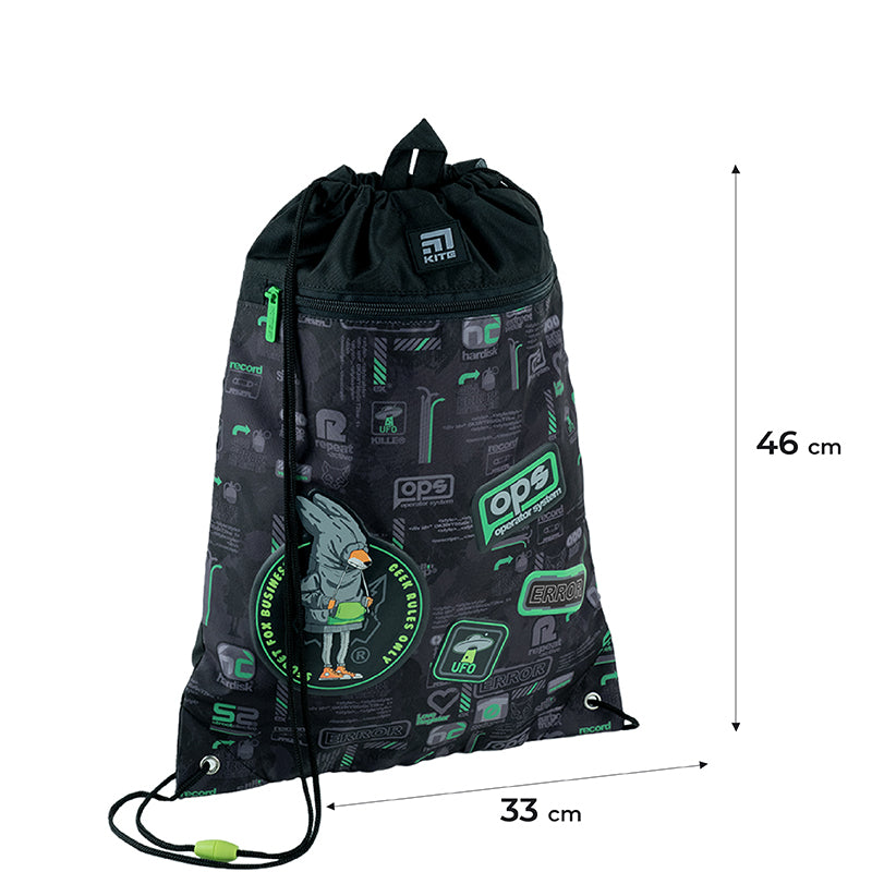 Школьный набор Kite Fox Rules SET_K24-700M-4 (рюкзак, пенал, сумка)