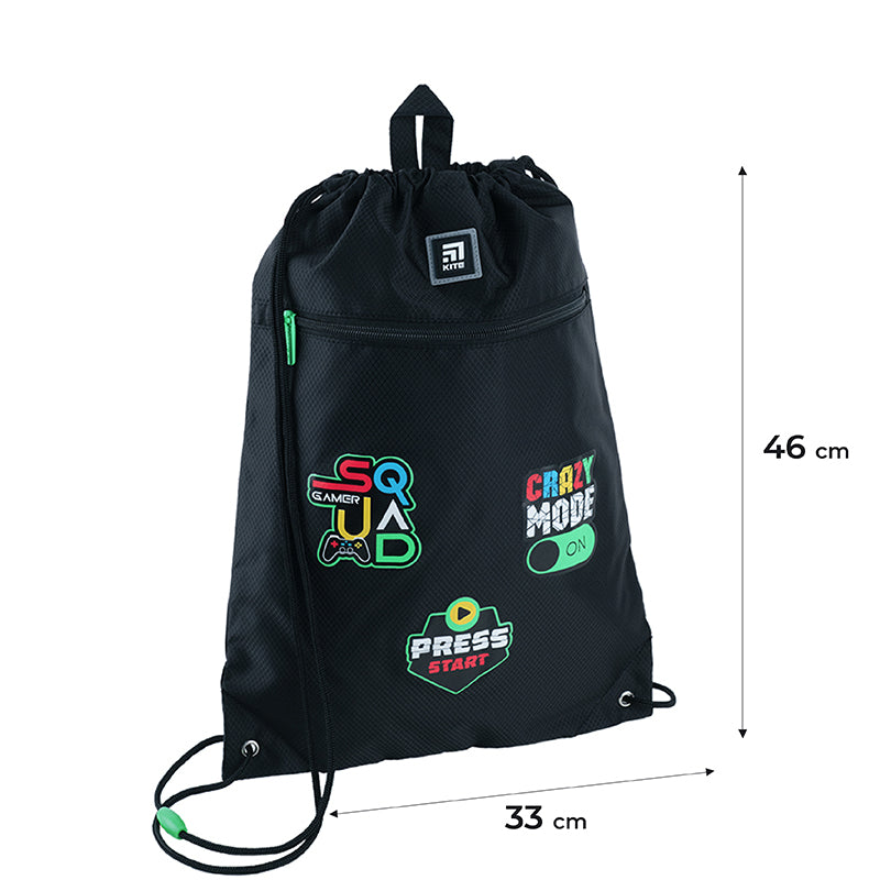 Шкільний набір Kite SQUAD SET_K24-702M-3 (рюкзак, пенал, сумка)