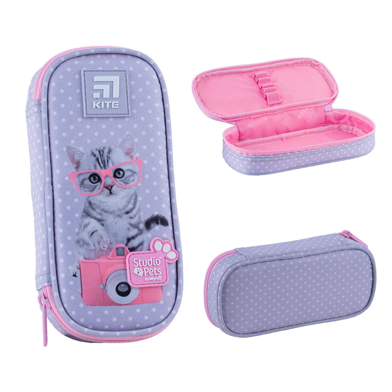 Школьный набор Kite Studio Pets SET_SP24-763S (рюкзак, пенал, сумка)