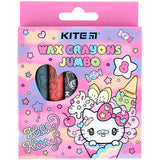 Крейда воскова Jumbo Hello Kitty HK24-076, 8 кольорів Крейда воскова Jumbo Hello Kitty HK24-076, 8 кольорів