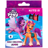 Крейда воскова Jumbo My Little Pony LP24-076, 8 кольорів Крейда воскова Jumbo My Little Pony LP24-076, 8 кольорів