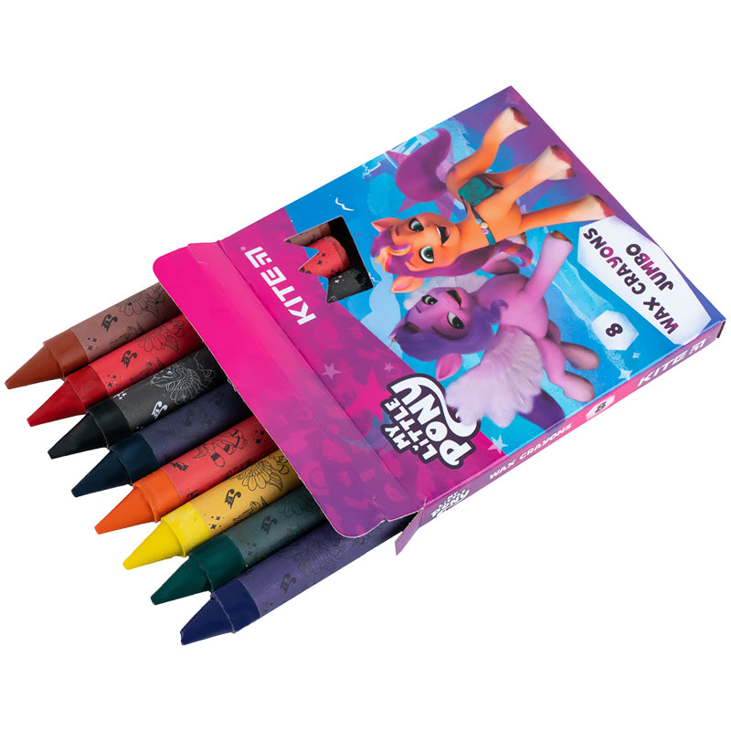 Крейда воскова Jumbo My Little Pony LP24-076, 8 кольорів