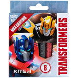 Крейда воскова Jumbo Transformers TF24-076, 8 кольорів Крейда воскова Jumbo Transformers TF24-076, 8 кольорів
