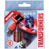 Крейда воскова Transformers TF24-070, 12 кольорів Крейда воскова Transformers TF24-070, 12 кольорів