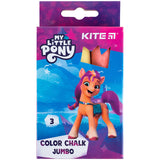 Крейда кольорова Kite Jumbo My Little Pony LP24-077, 3 кольори Крейда кольорова Kite Jumbo My Little Pony LP24-077, 3 кольори