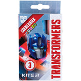 Крейда кольорова Kite Jumbo Transformers TF24-077, 3 кольори Крейда кольорова Kite Jumbo Transformers TF24-077, 3 кольори