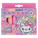 Крейда кольорова Kite Jumbo Hello Kitty HK24-073, 6 кольорів Крейда кольорова Kite Jumbo Hello Kitty HK24-073, 6 кольорів