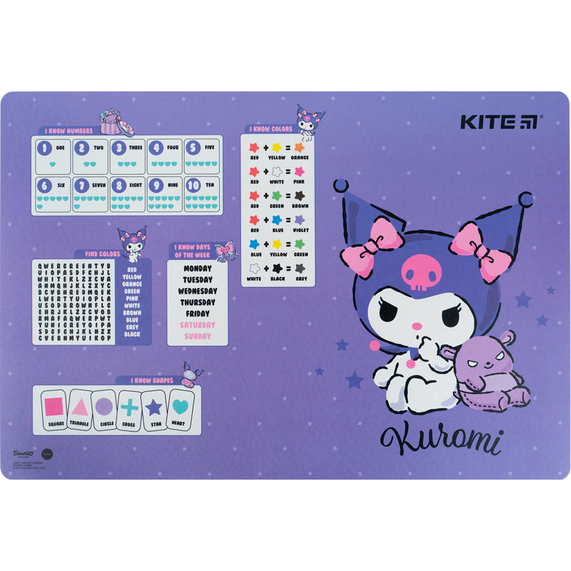 Підкладка настільна Kite Kuromi HK23-207-2