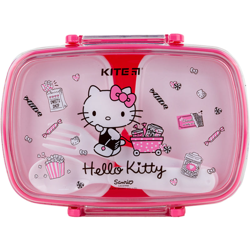 Ланчбокс с наполнением Kite Hello Kitty HK24-181-2, 750 мл