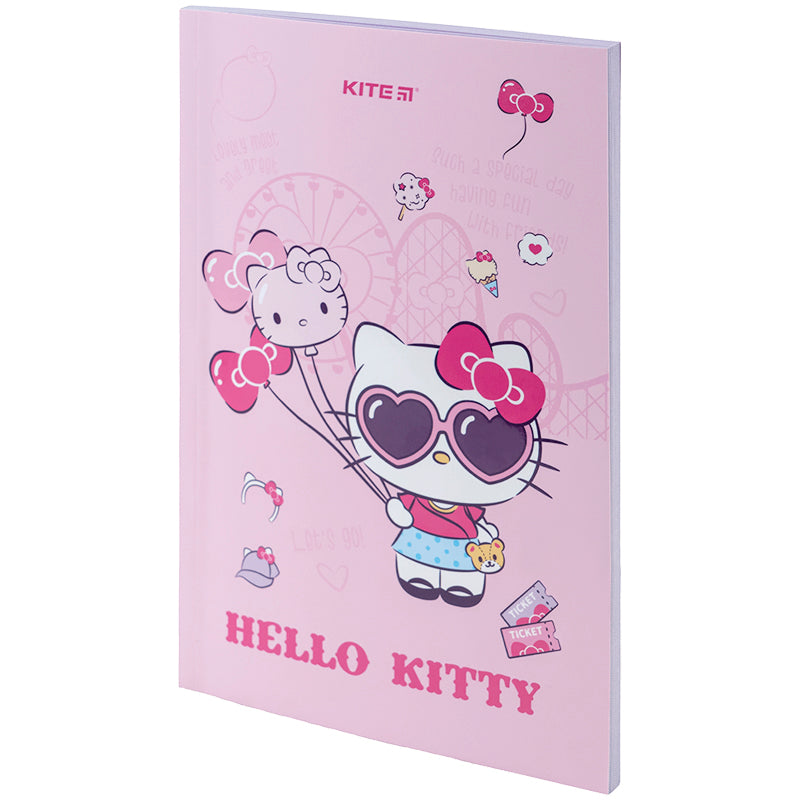 Блокнот Kite Hello Kitty HK24-193-1, термобіндер, А5, 64 аркуші, нелінований