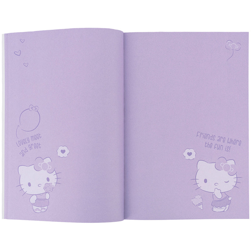 Блокнот Kite Hello Kitty HK24-193-1, термобіндер, А5, 64 аркуші, нелінований