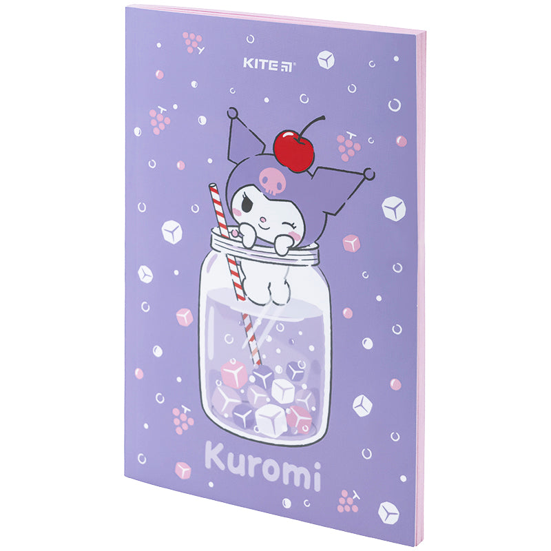 Блокнот Kite Kuromi HK24-193-2, термобіндер, А5, 64 аркуші, нелінований