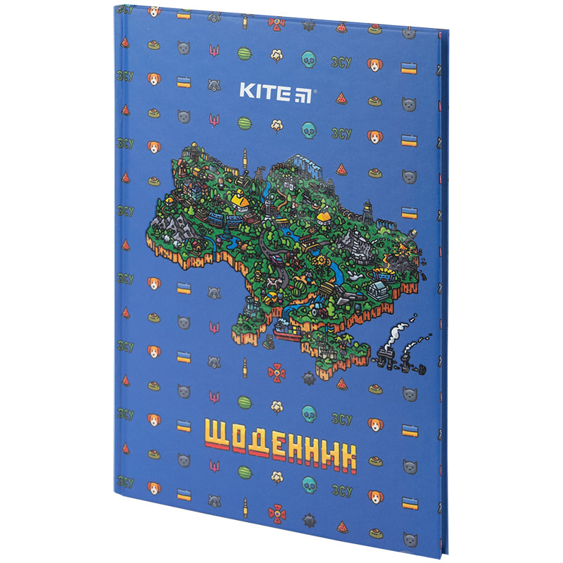 Дневник школьный Kite Map K24-262-4, твердая обложка