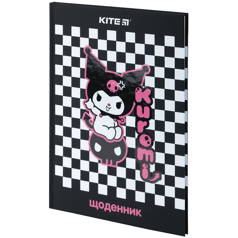 Дневник школьный Kite Kuromi HK24-262-3, твердая обложка