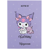 Щоденник шкільний Kite Kuromi HK24-262-4, тверда обкладинка Щоденник шкільний Kite Kuromi HK24-262-4, тверда обкладинка