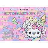 Пластилин восковой Kite Hello Kitty HK23-1086, 12 цветов, 240 г Пластилин восковой Kite Hello Kitty HK23-1086, 12 цветов, 240 г