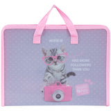 Папка-портфель на молнии Kite Studio Pets SP24-202, 1 отделение, A4 Папка-портфель на молнии Kite Studio Pets SP24-202, 1 отделение, A4