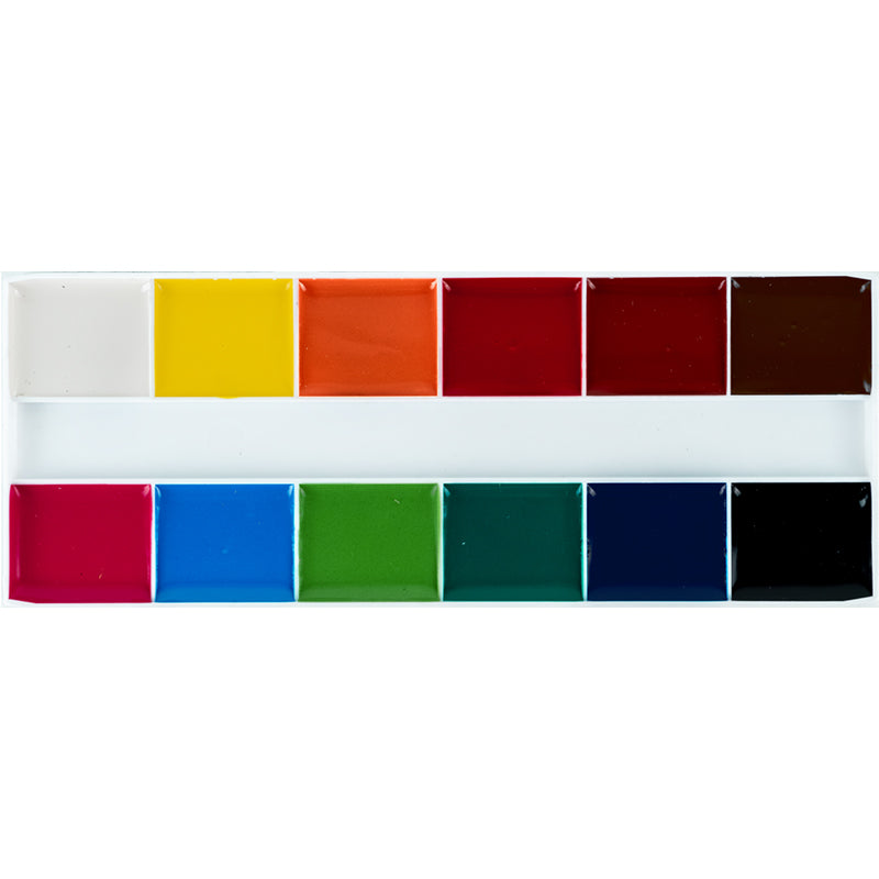 Фарби акварельні Kite Hot Wheels HW23-041, 12 кольорів