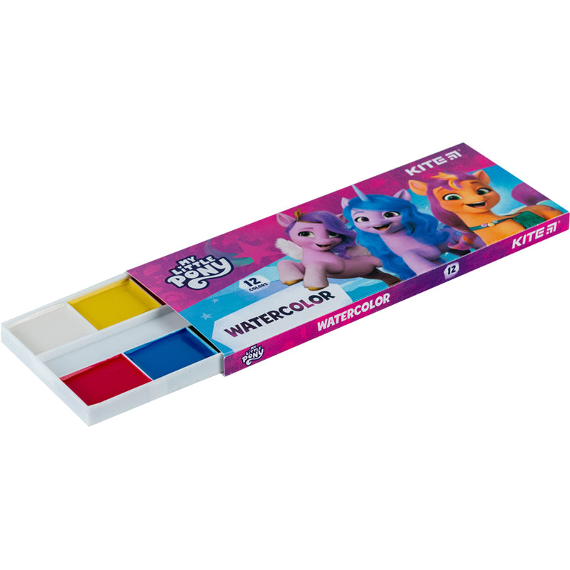 Фарби акварельні Kite My Little Pony LP23-041, 12 кольорів