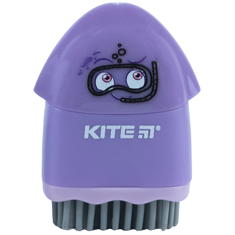 Точилка з контейнером та гумкою Kite Faces K24-365, асорті