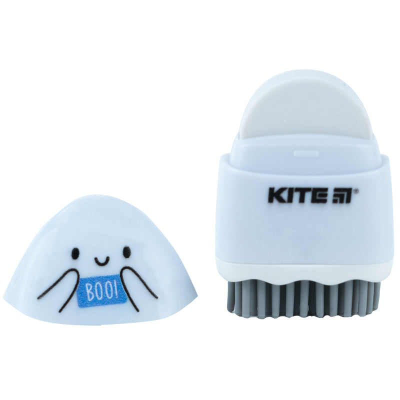Точилка з контейнером та гумкою Kite Faces K24-365, асорті