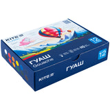 Гуаш Kite Classic K-063, 12 кольорів Гуаш Kite Classic K-063, 12 кольорів
