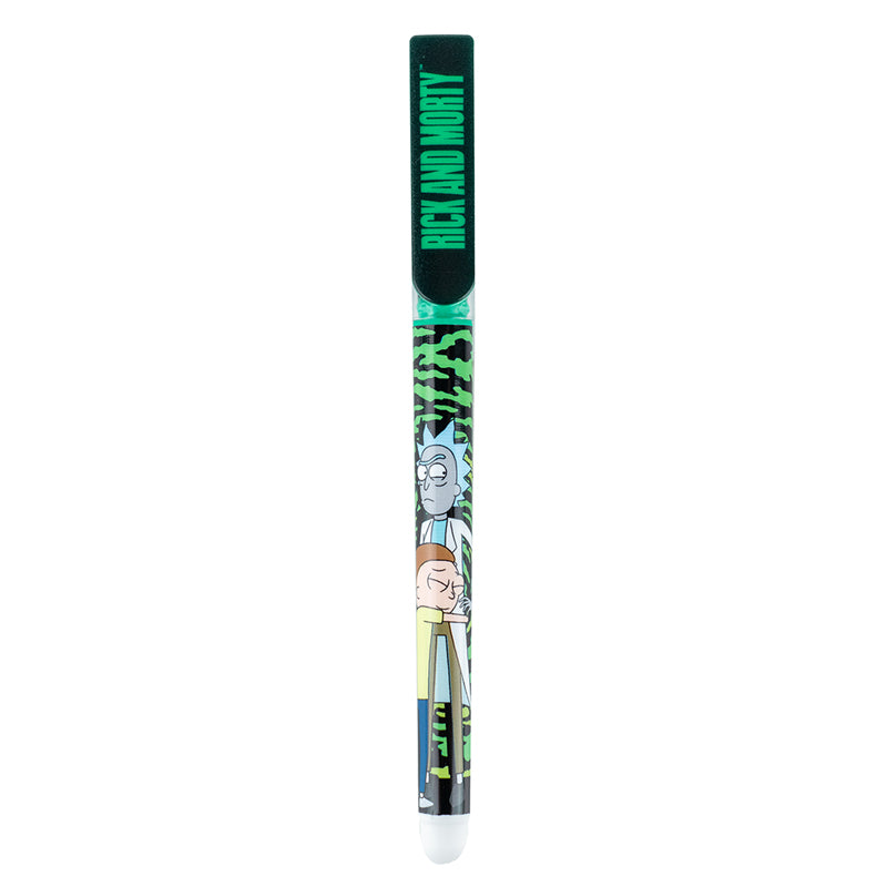 Ручка гелева "пиши-стирай" Kite Rick and Morty RM24-069, синя, 2 шт. у пеналі