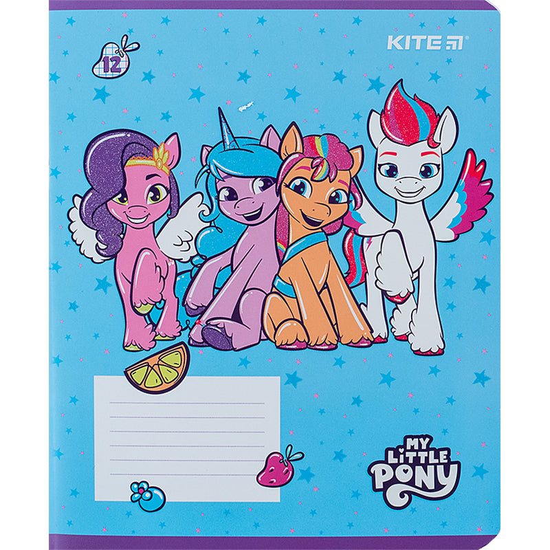 Зошит шкільний Kite My Little Pony LP24-232, 12 аркушів, клітинка