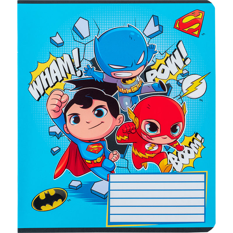 Зошит шкільний Kite DC Comics DC24-232, 12 аркушів, клітинка