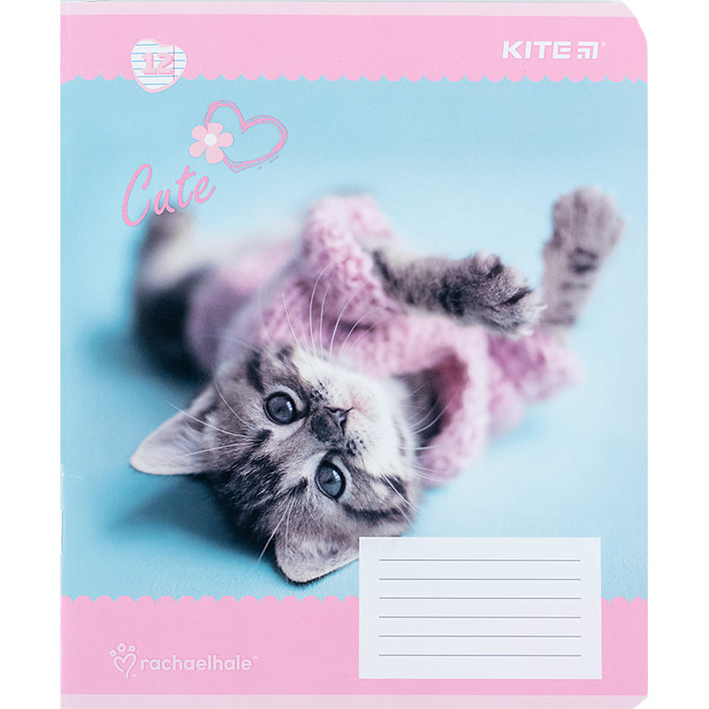 Зошит шкільний Kite Rachael Hale R24-234, 12 аркушів, лінія