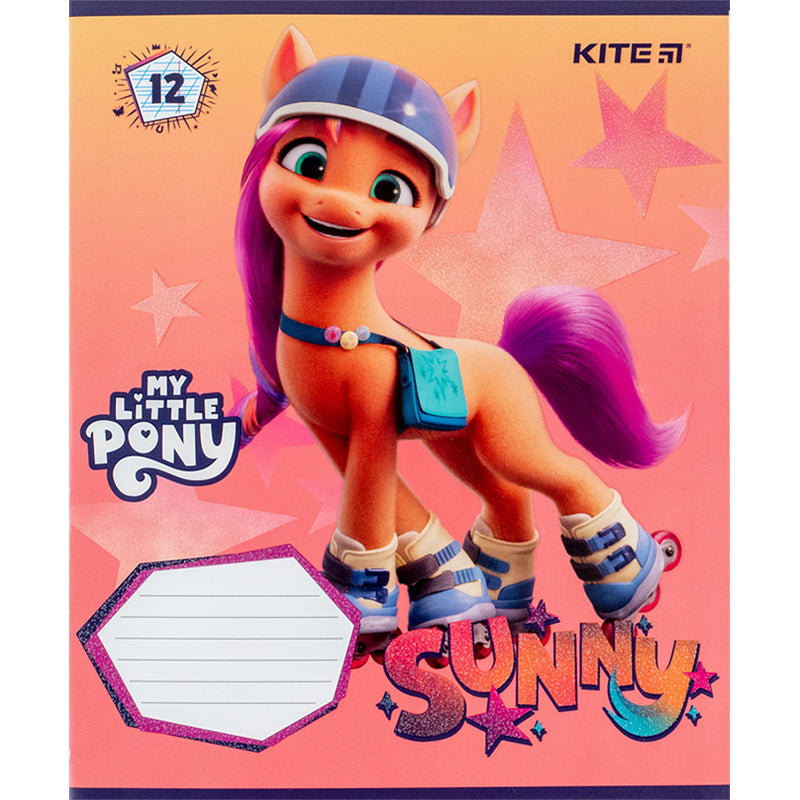 Зошит шкільний Kite My Little Pony LP24-235, 12 аркушів, коса лінія