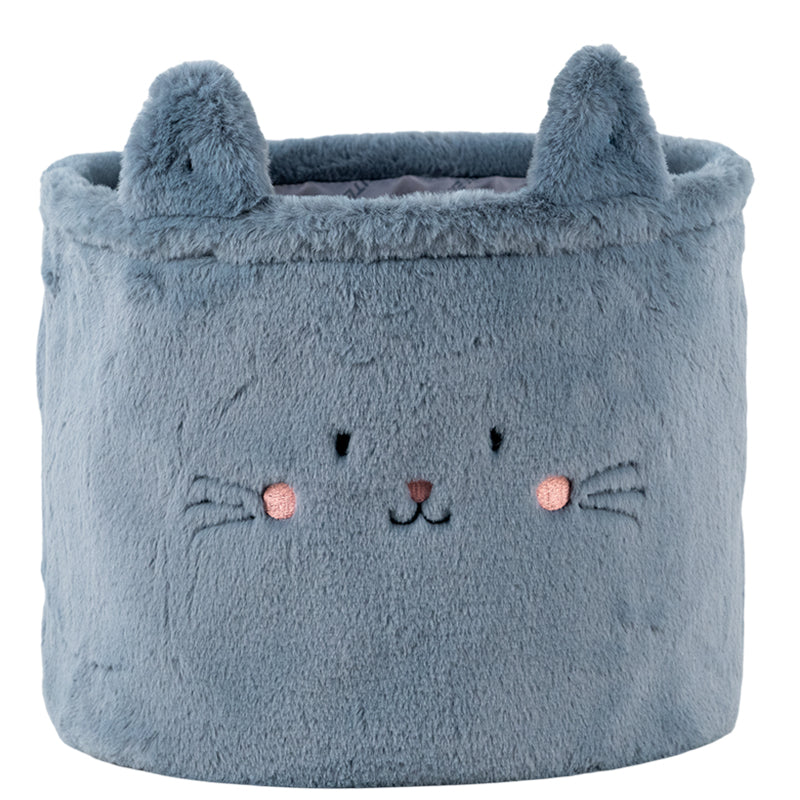 Кошик для зберігання Kite Cute Cat K24-3100M-2, 30х25 см, плюшевий
