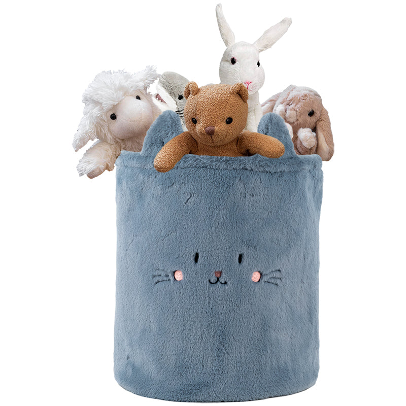 Кошик для зберігання Kite Cute Cat K24-3100L-2, 30х35 см, плюшевий