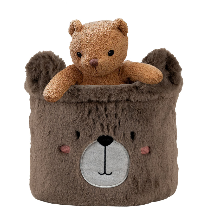 Кошик для зберігання Kite Sweet Bear K24-3100S-3, 20х16 см, плюшевий