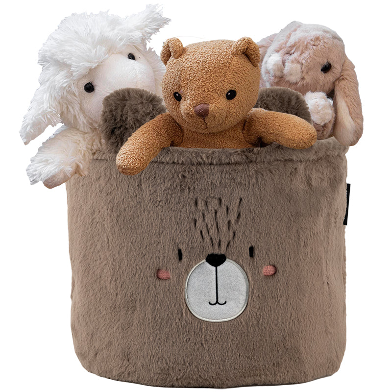Кошик для зберігання Kite Sweet Bear K24-3100M-3, 30х25 см, плюшевий