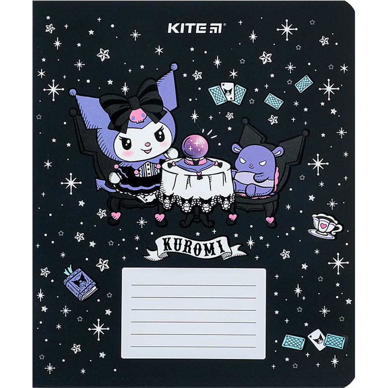 Зошит шкільний Kite Kuromi HK24-236, 18 аркушів, клітинка
