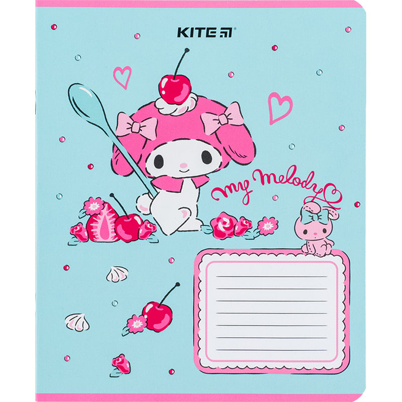 Зошит шкільний Kite Kuromi HK24-237, 18 аркушів, лінія