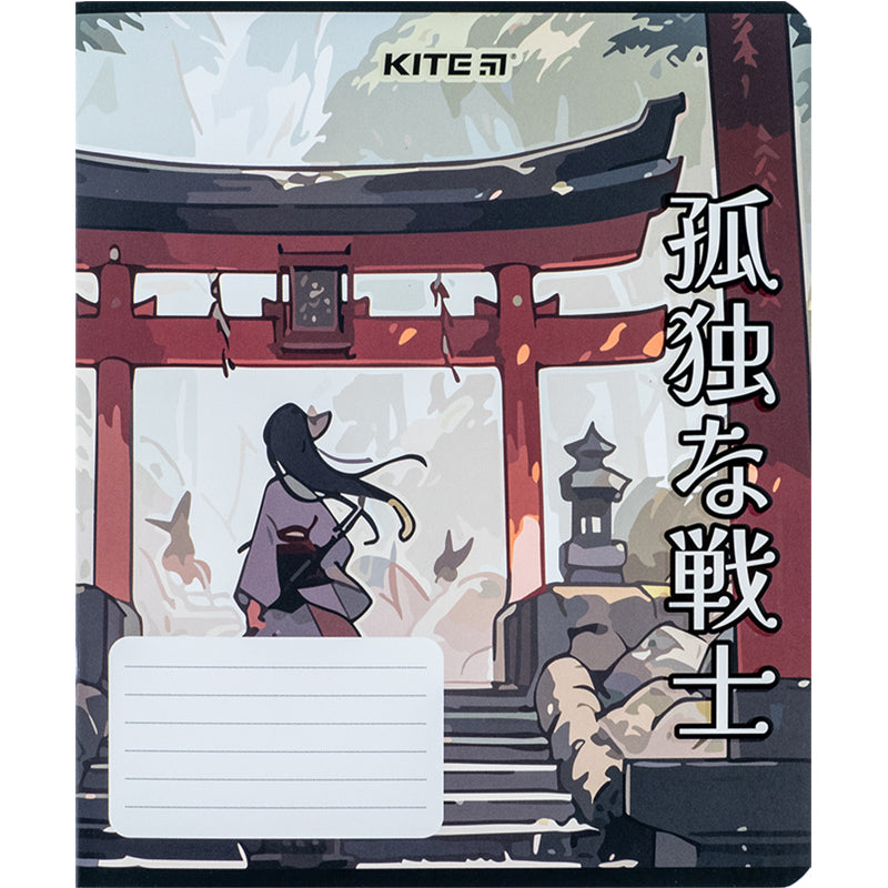Зошит шкільний Kite Anime K24-237, 18 аркушів, лінія