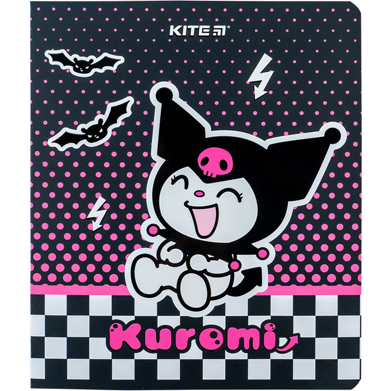 Зошит шкільний Kite Kuromi HK24-238, 24 аркуша, клітинка