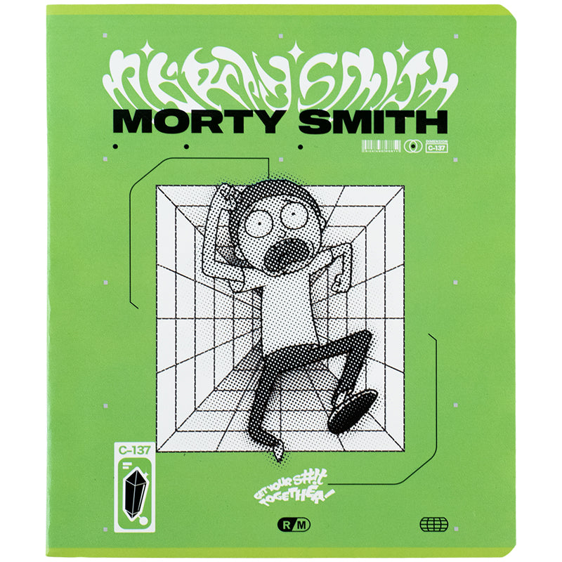 Зошит шкільний Kite Rick and Morty RM24-259, 48 аркушів, клітинка