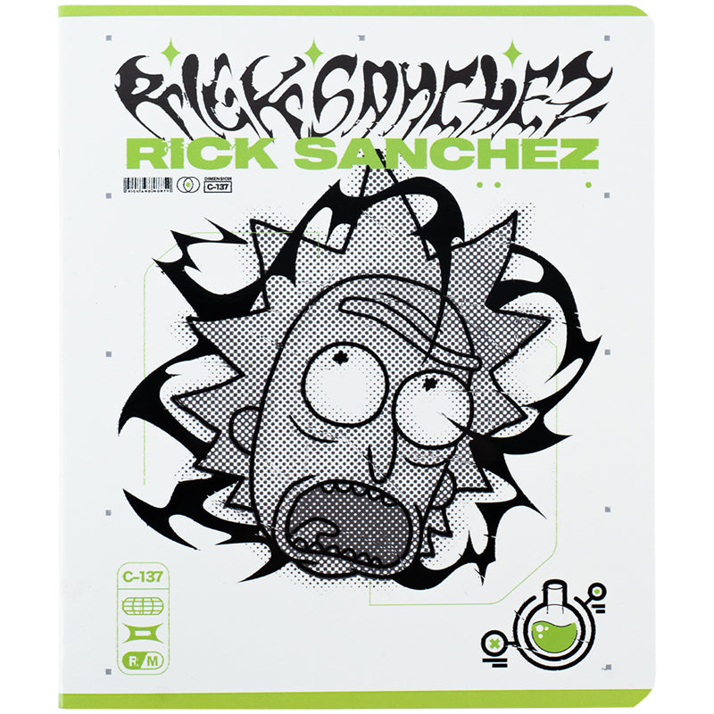 Зошит шкільний Kite Rick and Morty RM24-259, 48 аркушів, клітинка