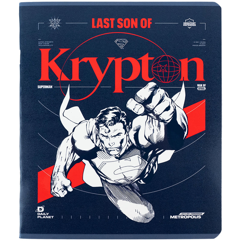 Зошит шкільний Kite DC Comics DC24-259, 48 аркушів, клітинка
